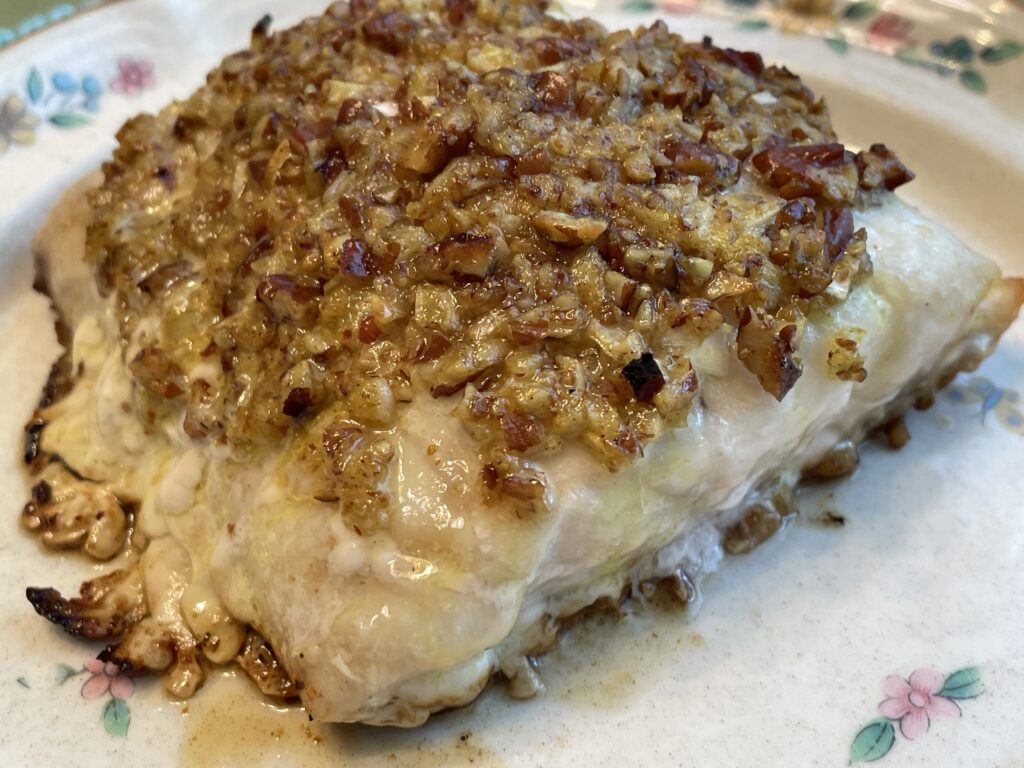 Pecan Crusted Grouper