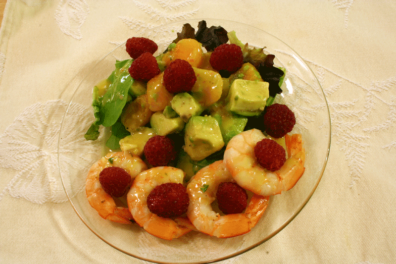 Avocado and Shrimp Cocktail Image