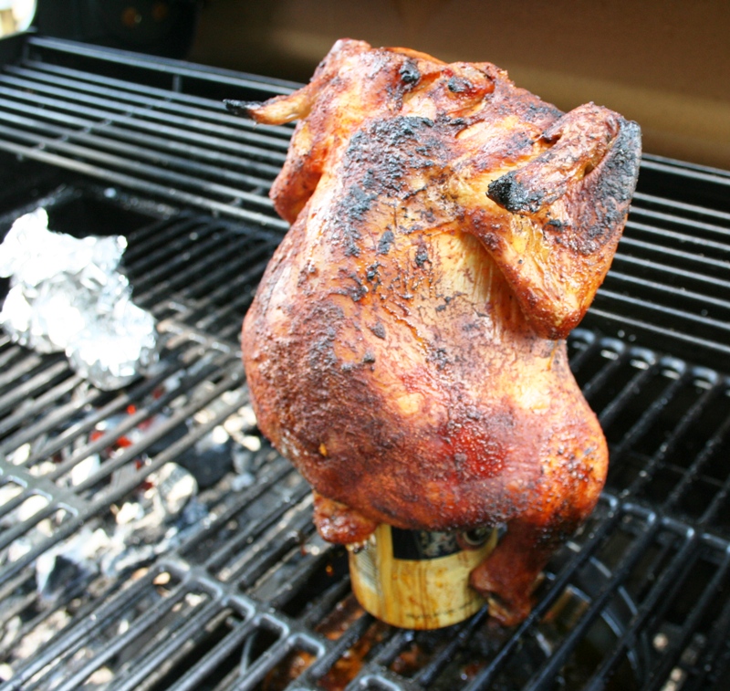 BBQ Beer Can Chicken