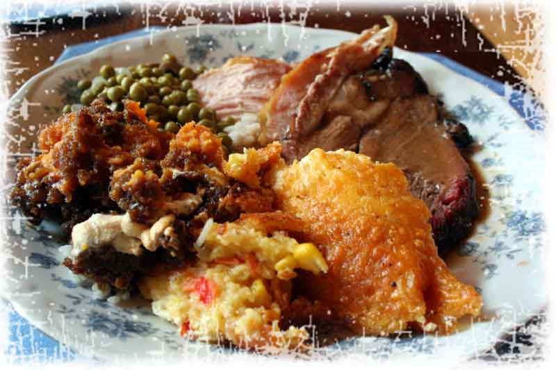 Christmas Dinner Plate 2009