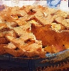 Peach Lattice Pie