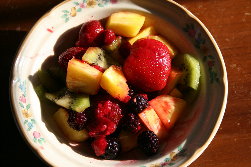 Fruit Salad Breakfast