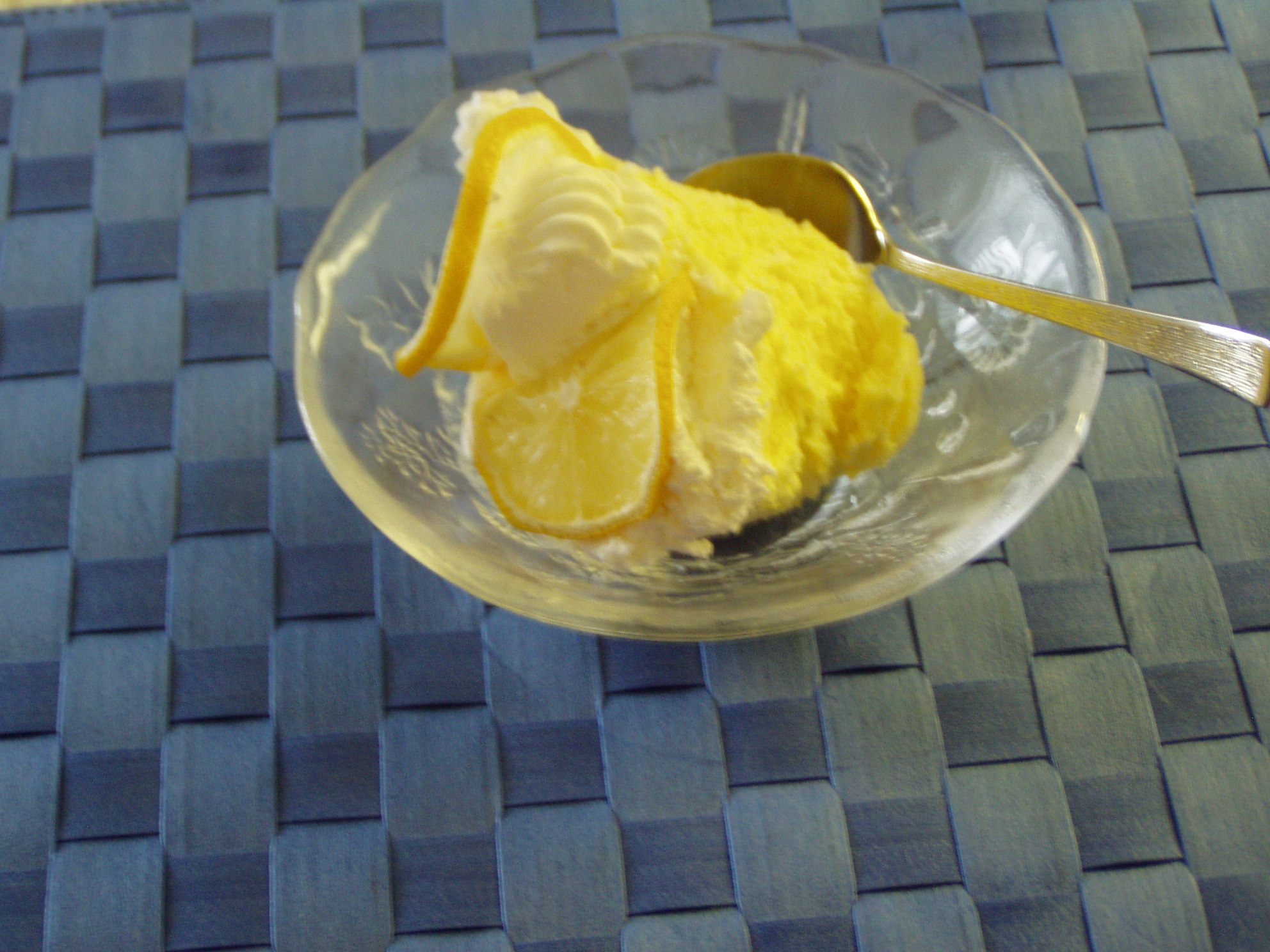 Lemon Mousse Plated