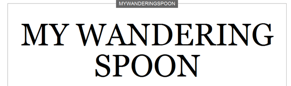 My Wandering Spoon