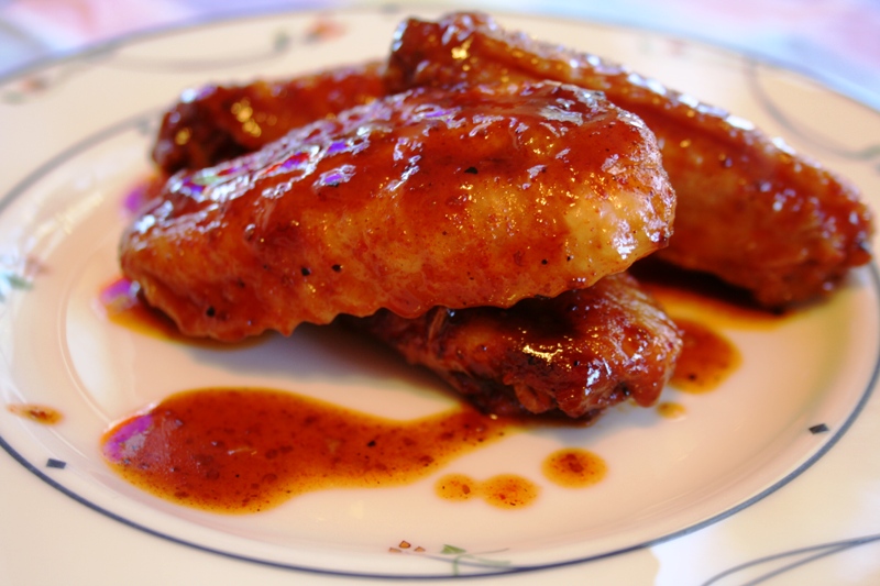 Maple Chili Beer Chicken Wings