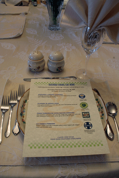 The Food Buzz Meal Event Place Setting