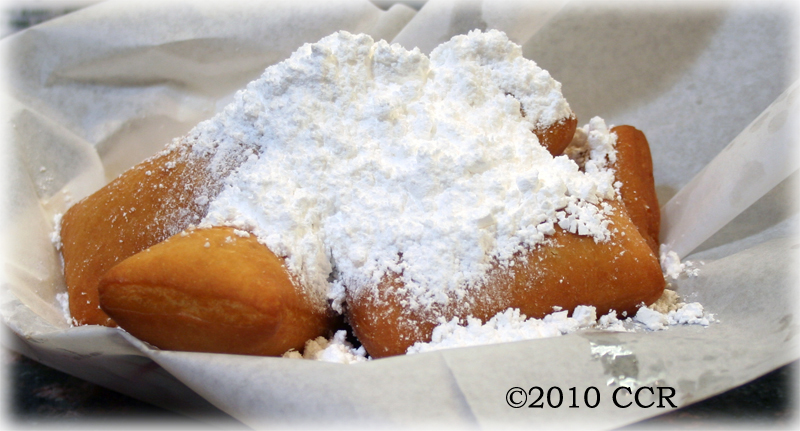 Beignets at Beck's Cajun Cafe