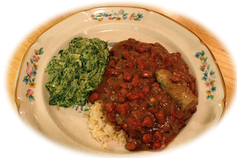 Red Beans with Brown Rice