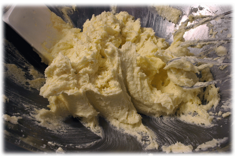 Cream butter and sugar image